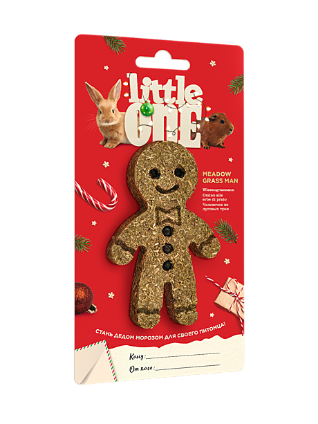 Лак-во д/грызунов Little One Человечек 55г НГ