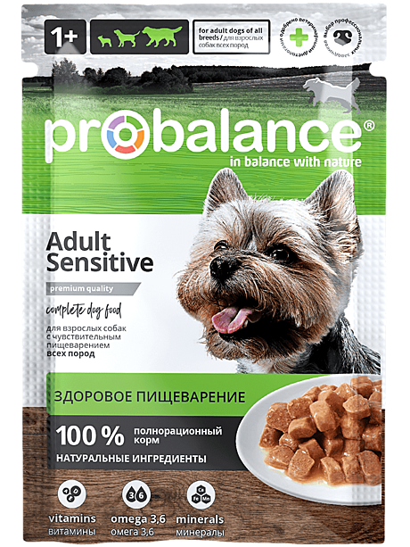 Корм д/с ProBalance пауч 85г чувств/пищевар.