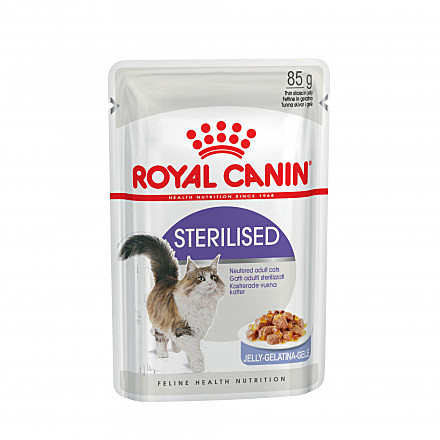 Корм д/к RC Sterilised пауч 85г желе