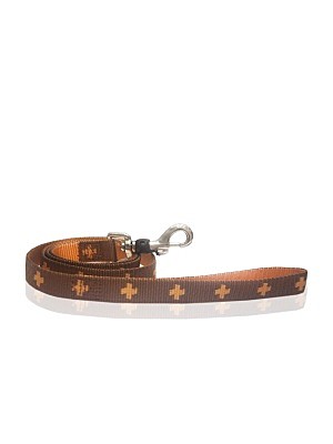 Поводок-стропа Japan Premium Pet М/коричневый/19мм*120см
